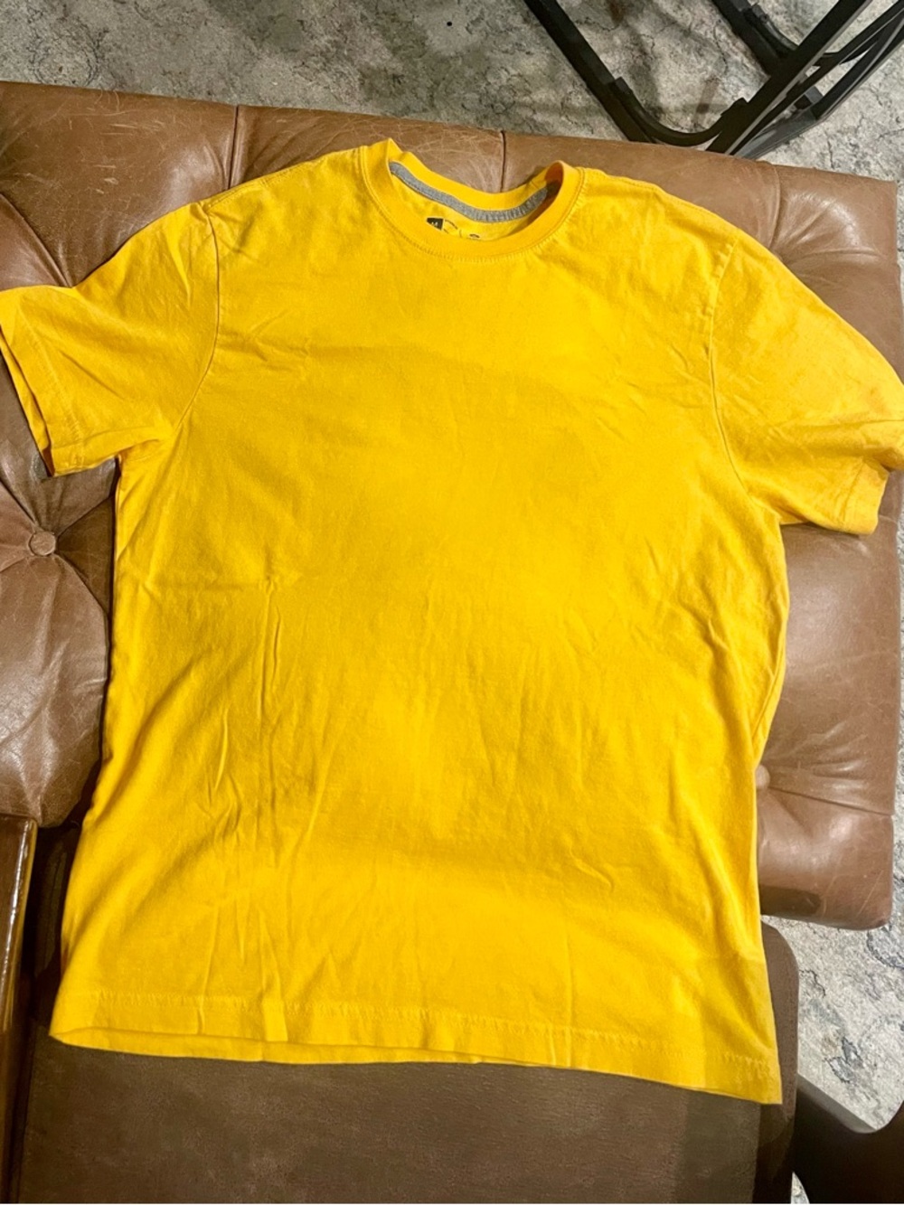 Xersion Bright Yellow Short Sleeve Crewneck Tee